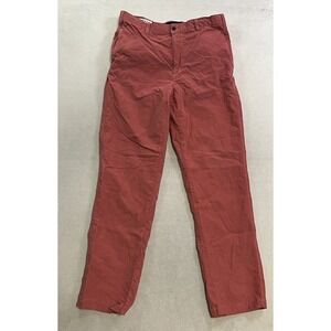 Orvis Corduroy Pants Men's Size 34x33 Pink Cotton
